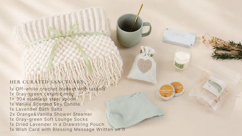 CASTATEO muted green mug with gold spoon offering soothing beverage moments