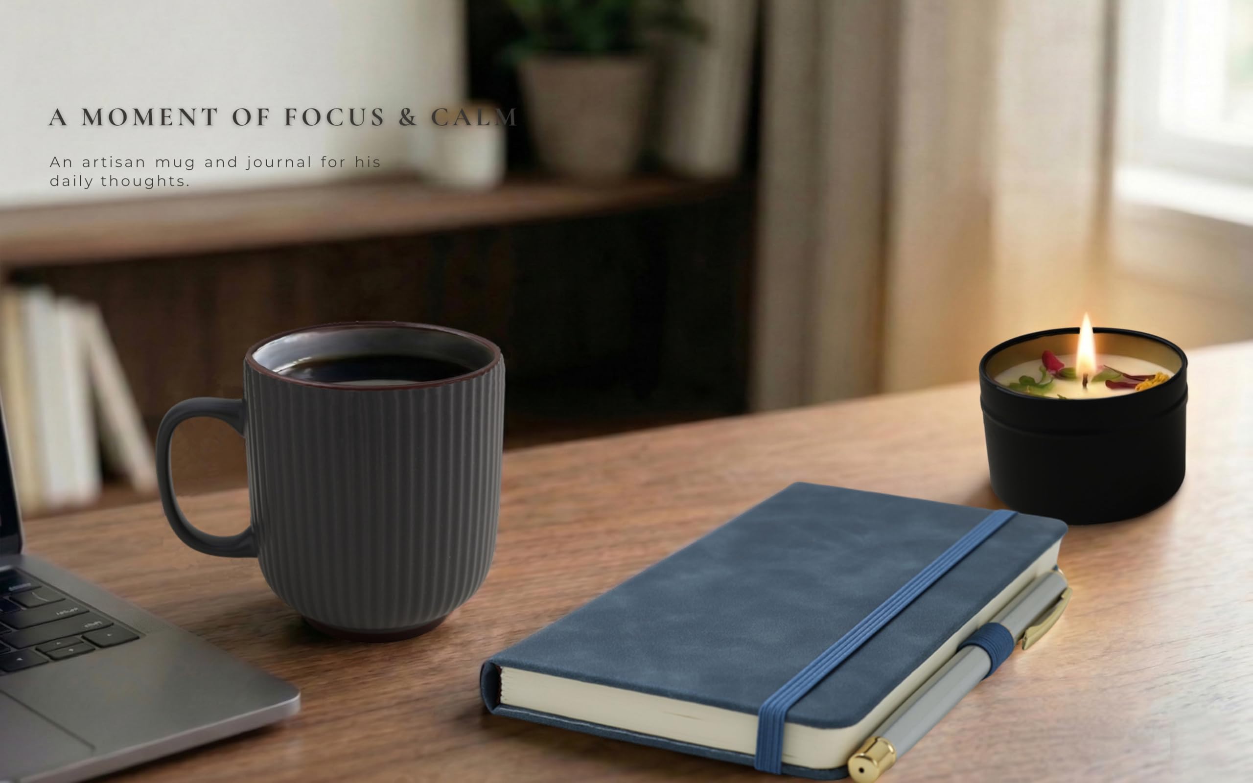 CASTATEO open gift box in lifestyle scene conveying thoughtful gifting and delight