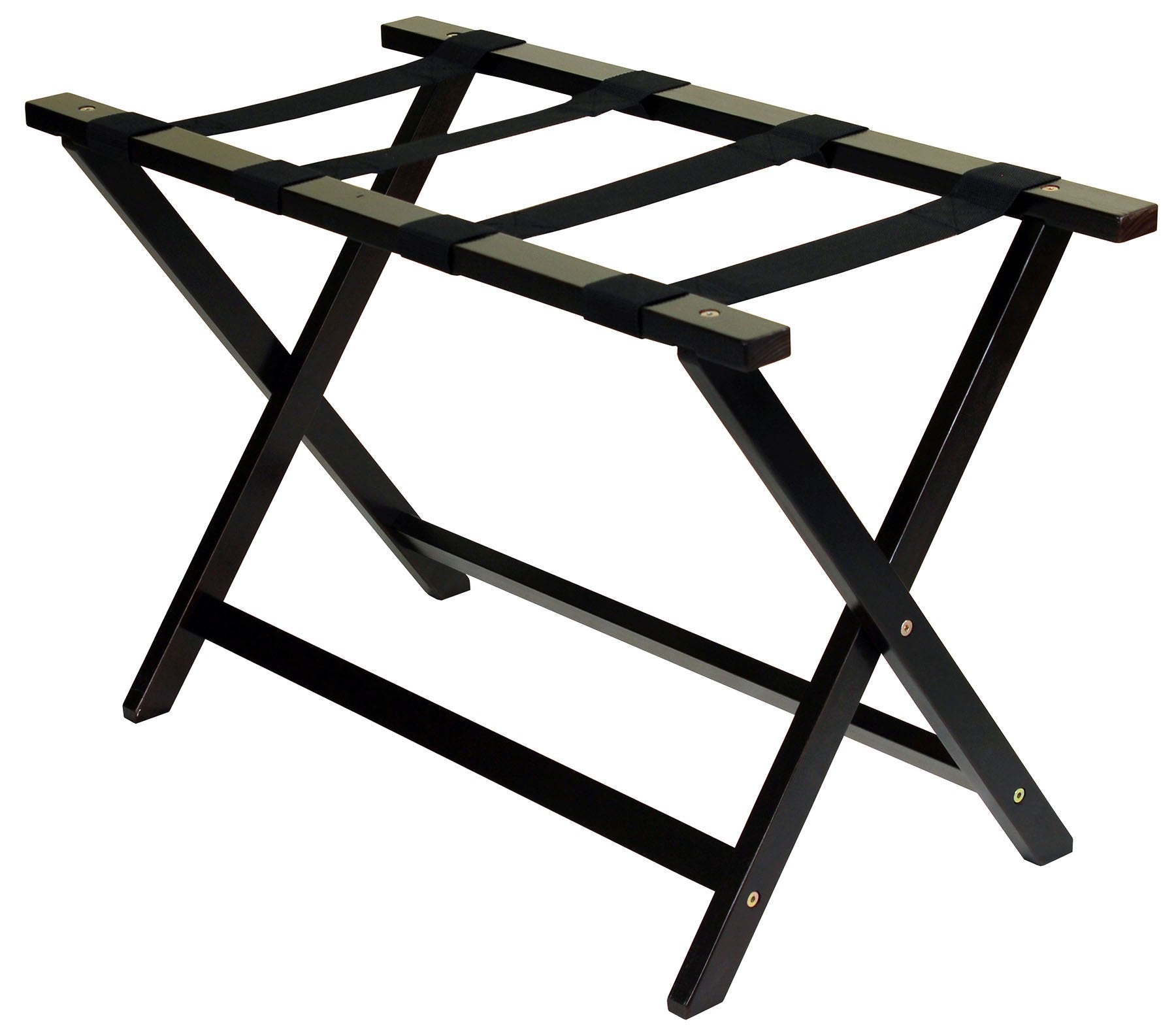 Casual Home front view luggage rack showing stable platform and finish