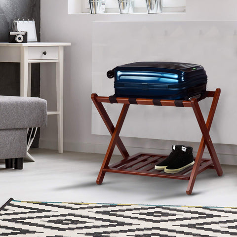 Casual Home lower shelf detail storing shoes and keeping floor clutter-free