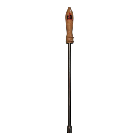 Casual Panache stainless rod close-up showing food-grade finish