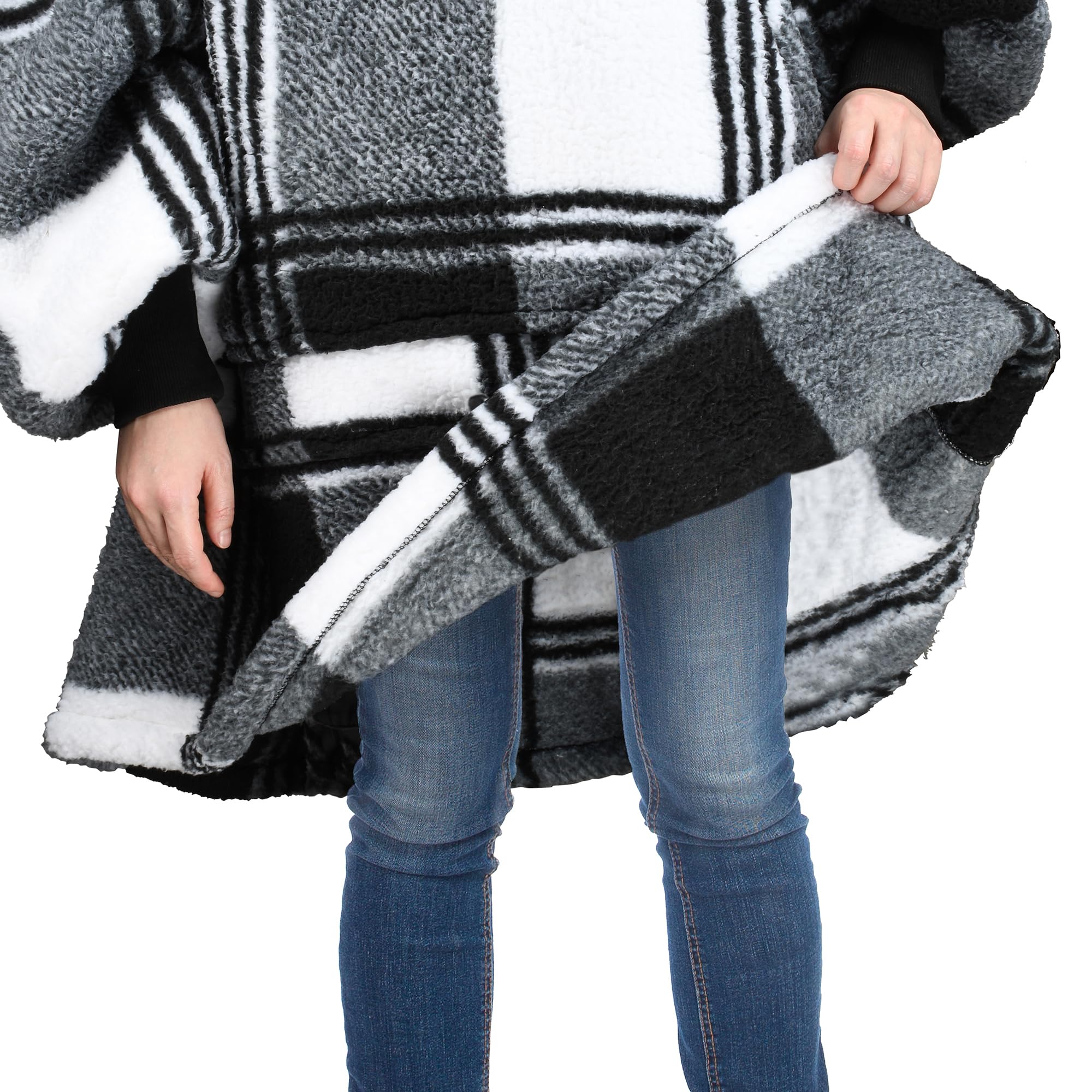 Catalonia smooth microfleece reverse showing soft surface and comfort