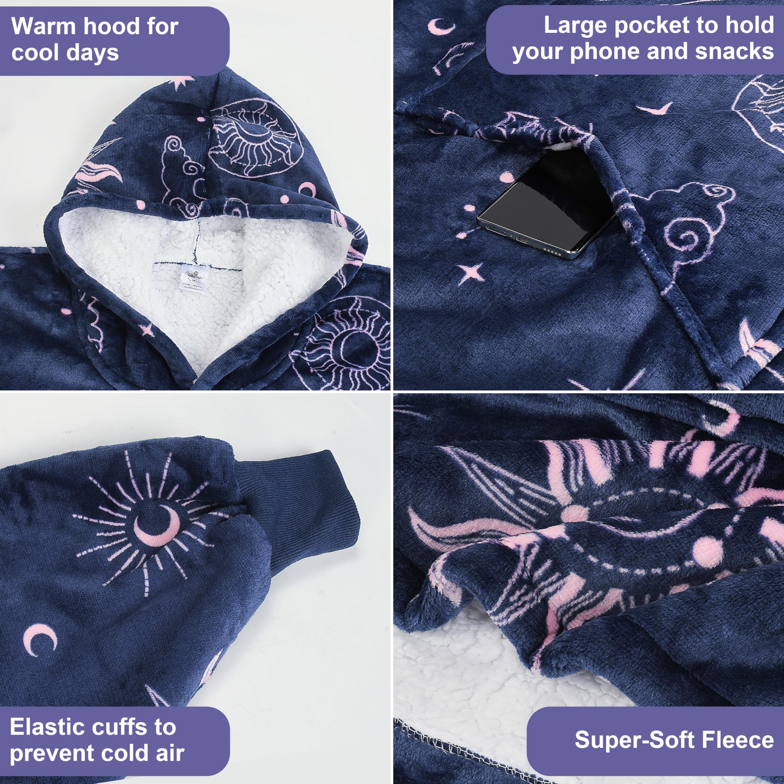 Catalonia microfleece reverse close-up showing smooth, low-bulk comfort