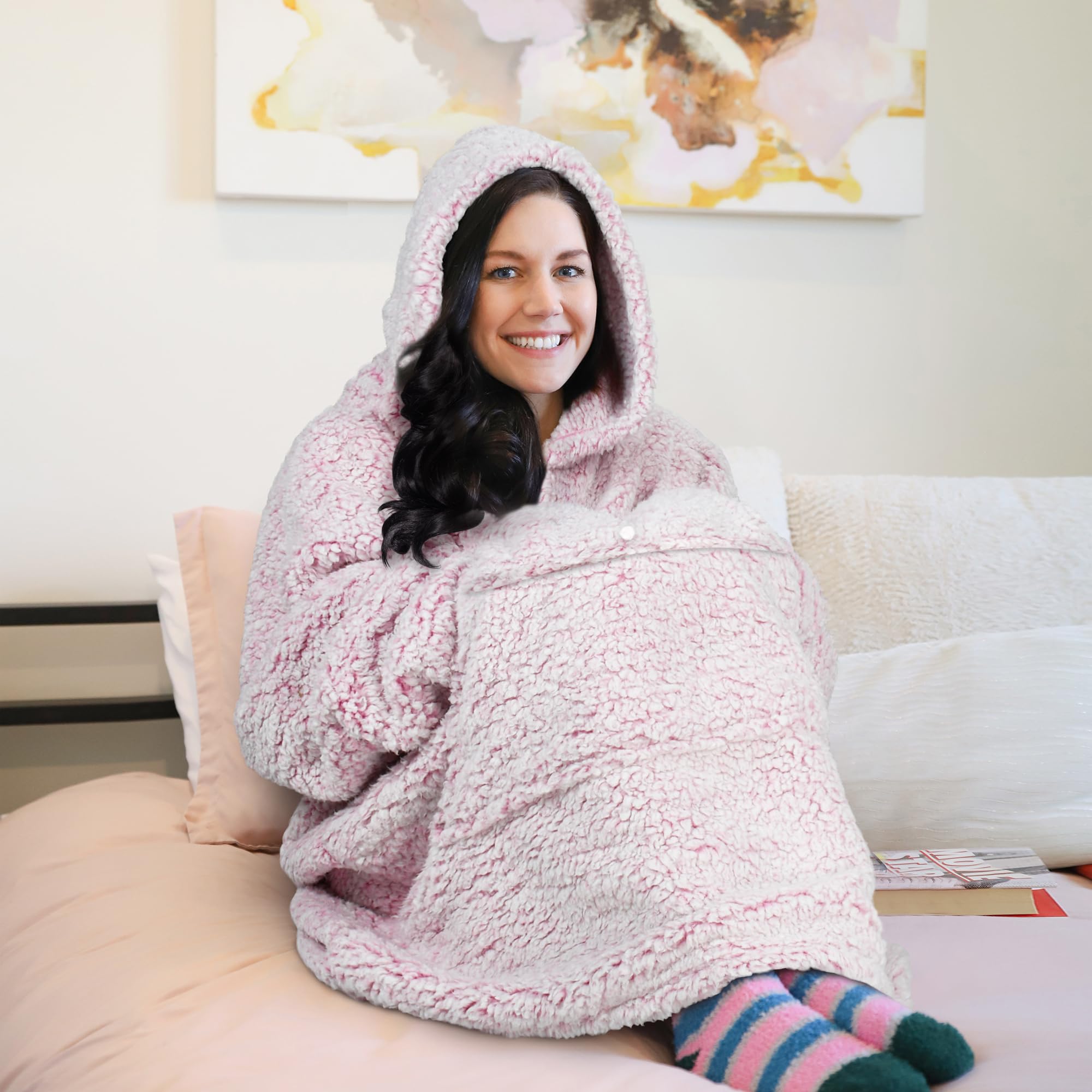Catalonia Sherpa close-up texture highlighting plush softness and cozy comfort