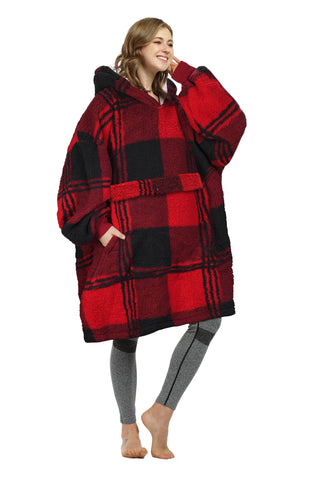 Catalonia front view with hood up showing full coverage and warmth