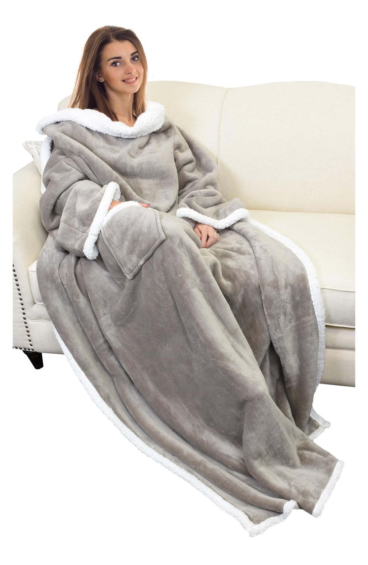 Catalonia front view worn showing full coverage and comfort