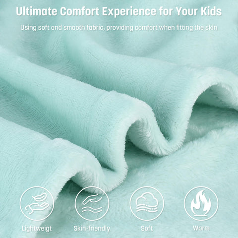 Catalonia fleece texture close-up highlighting ultra-soft microfiber for gentle warmth