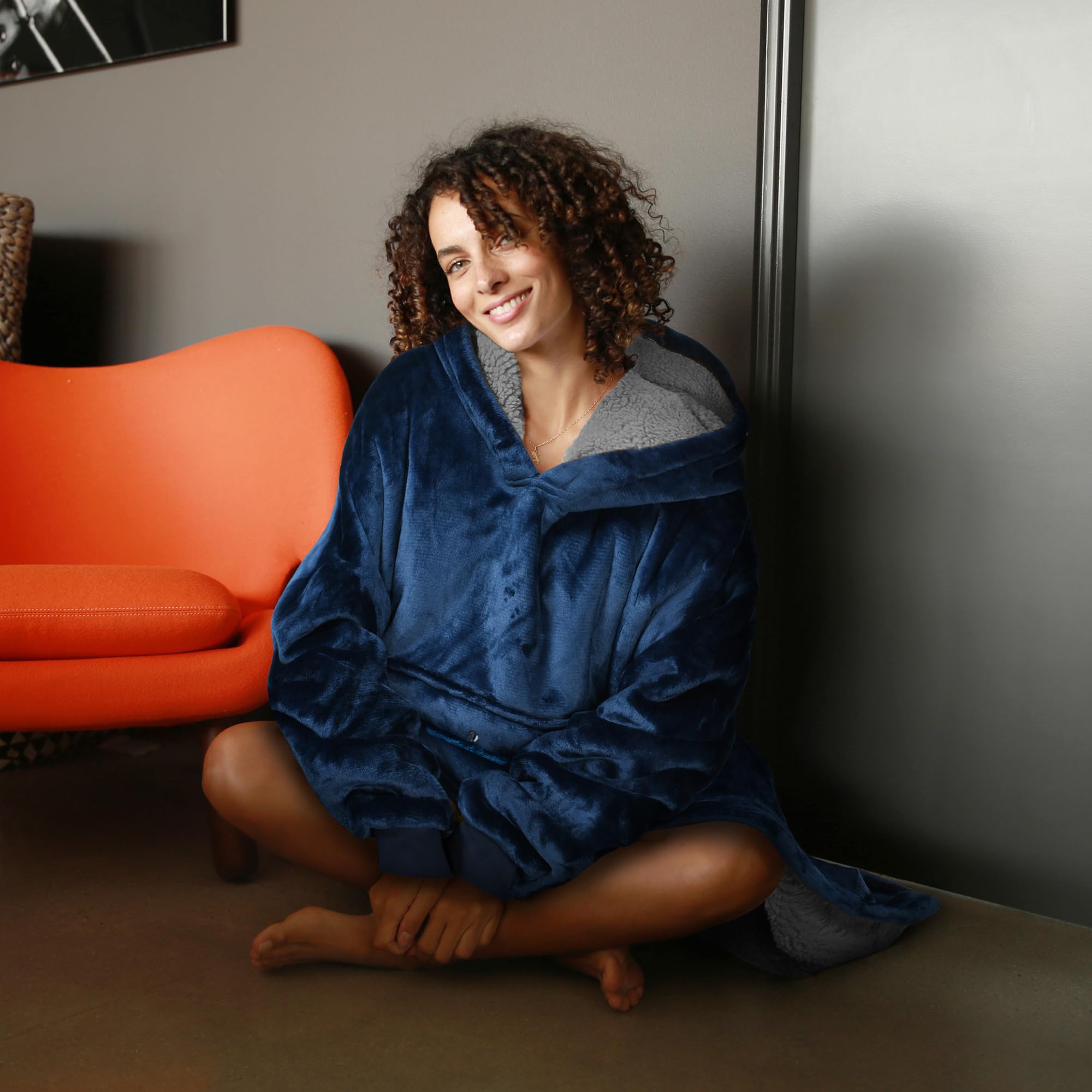Catalonia lifestyle scene on couch showing comfort during lounging and TV time