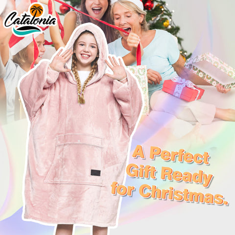 Catalonia wearable blanket in use at an outdoor concert for portable warmth