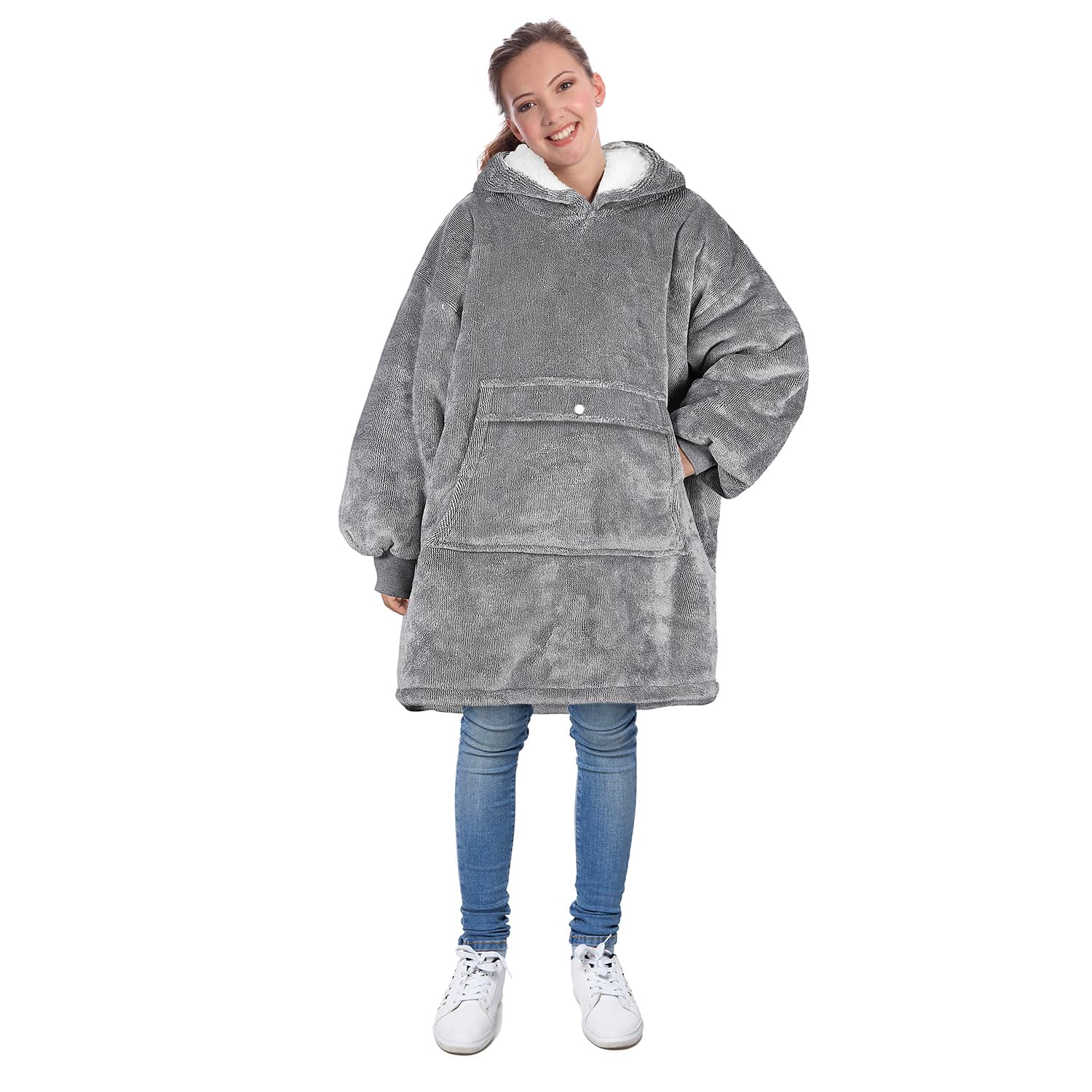 Catalonia microfleece texture detail showing smooth exterior comfort