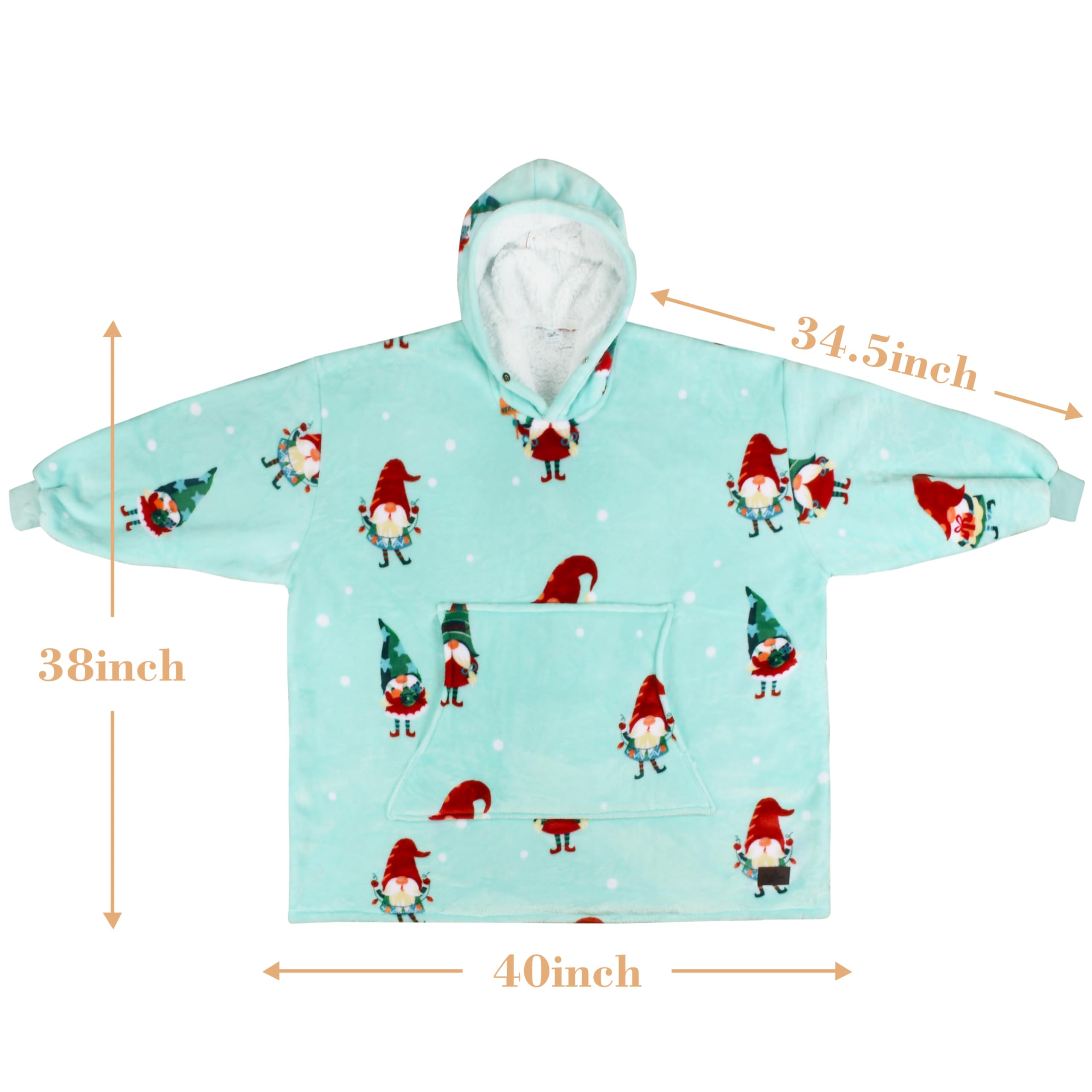 Catalonia size comparison worn by adult to show roomy fit and coverage