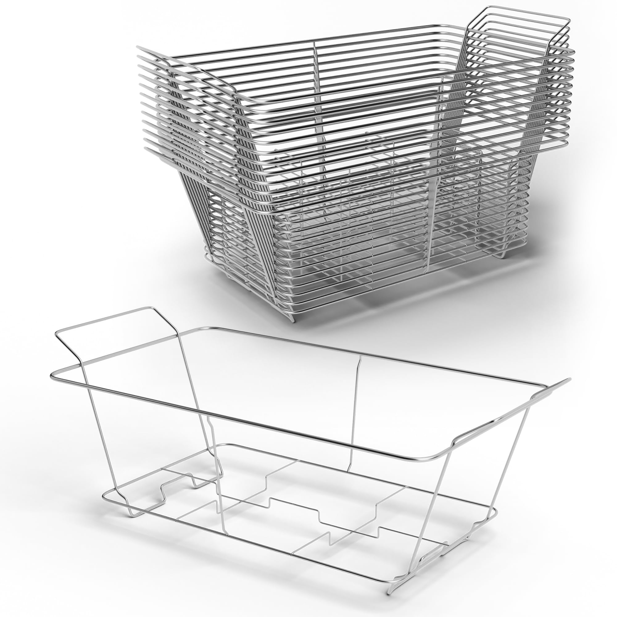 CATERPAX front view showing full 12-pack racks and durable build benefits