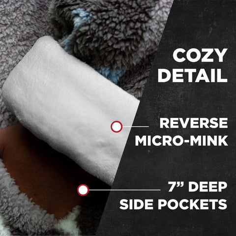 Cathay Home Coleman hidden side pocket close-up for secure storage