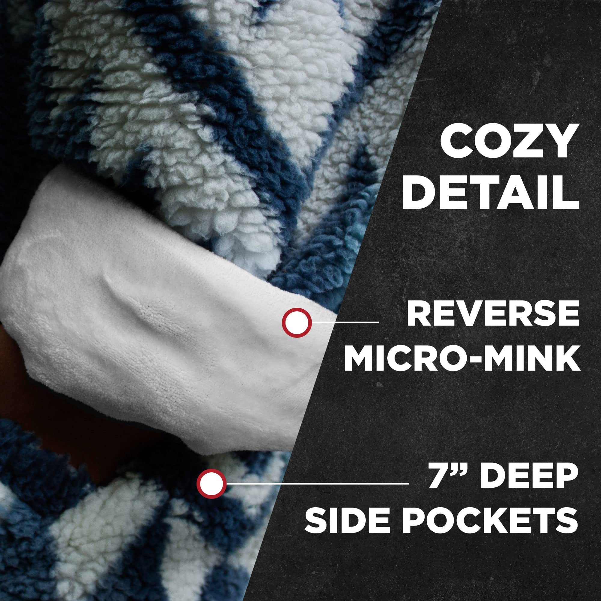 Cathay Home Coleman oversized hood and neck coverage protecting from drafts