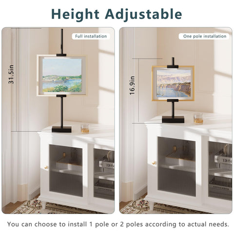 Cathyeen base detail with wide footprint and anti-slip pads for secure support
