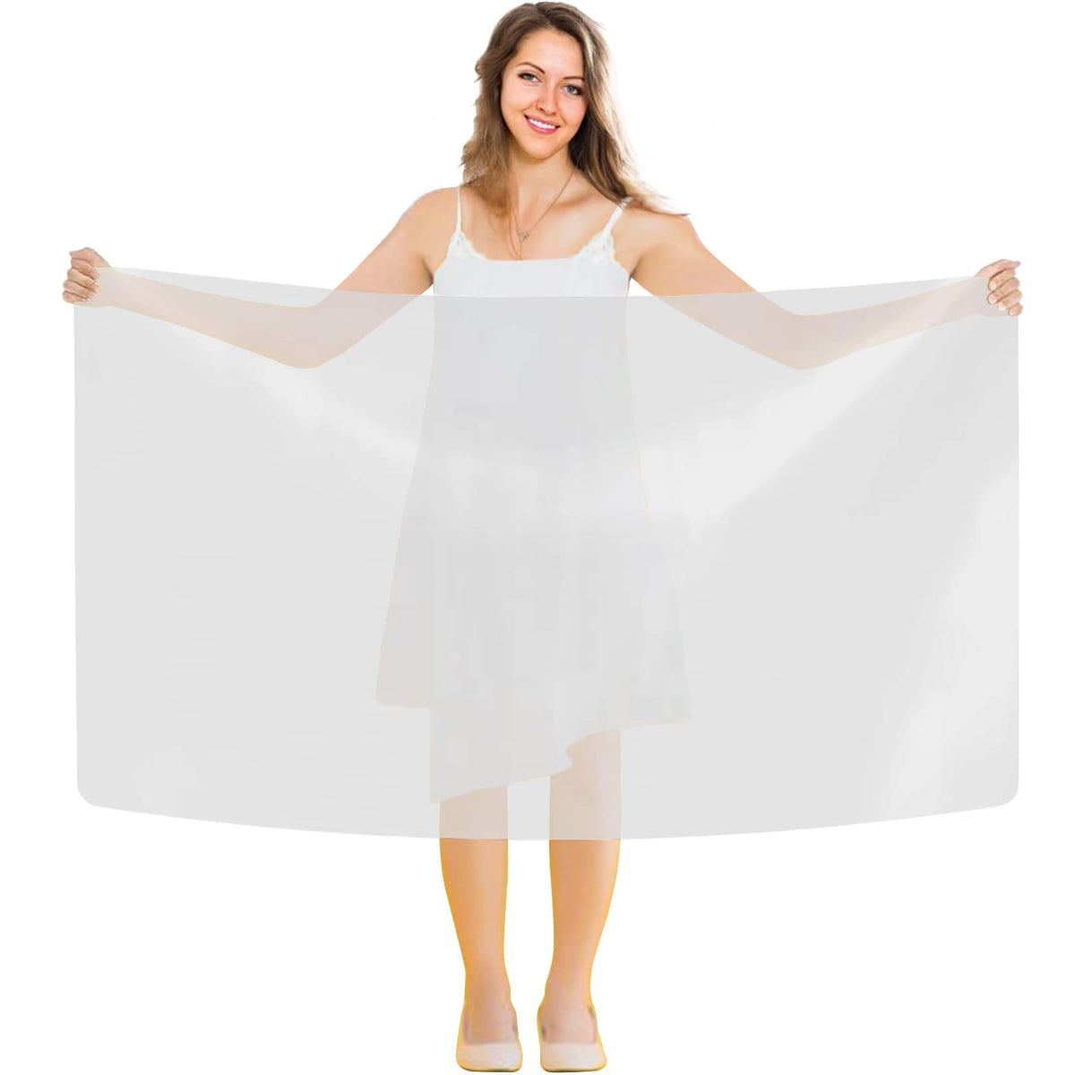 Cattolo front view of translucent large silicone mat protecting table