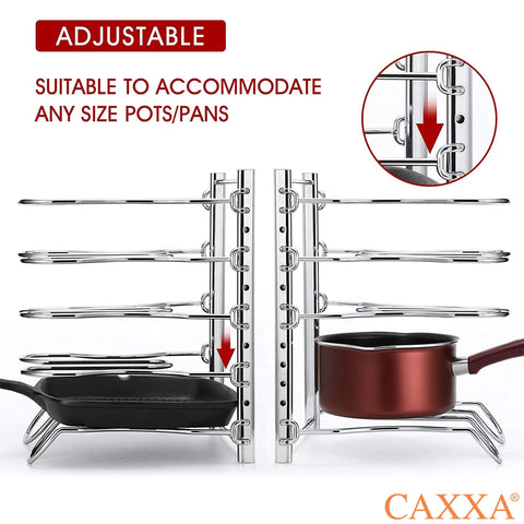 CAXXA close-up of divider lock showing secure placement benefit