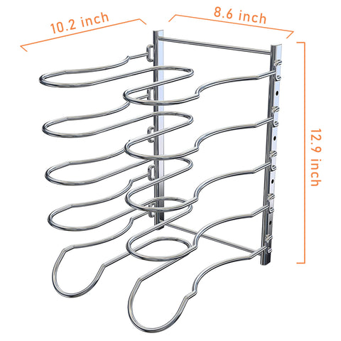 CAXXA rack side profile highlighting adjustable dividers for flexible spacing