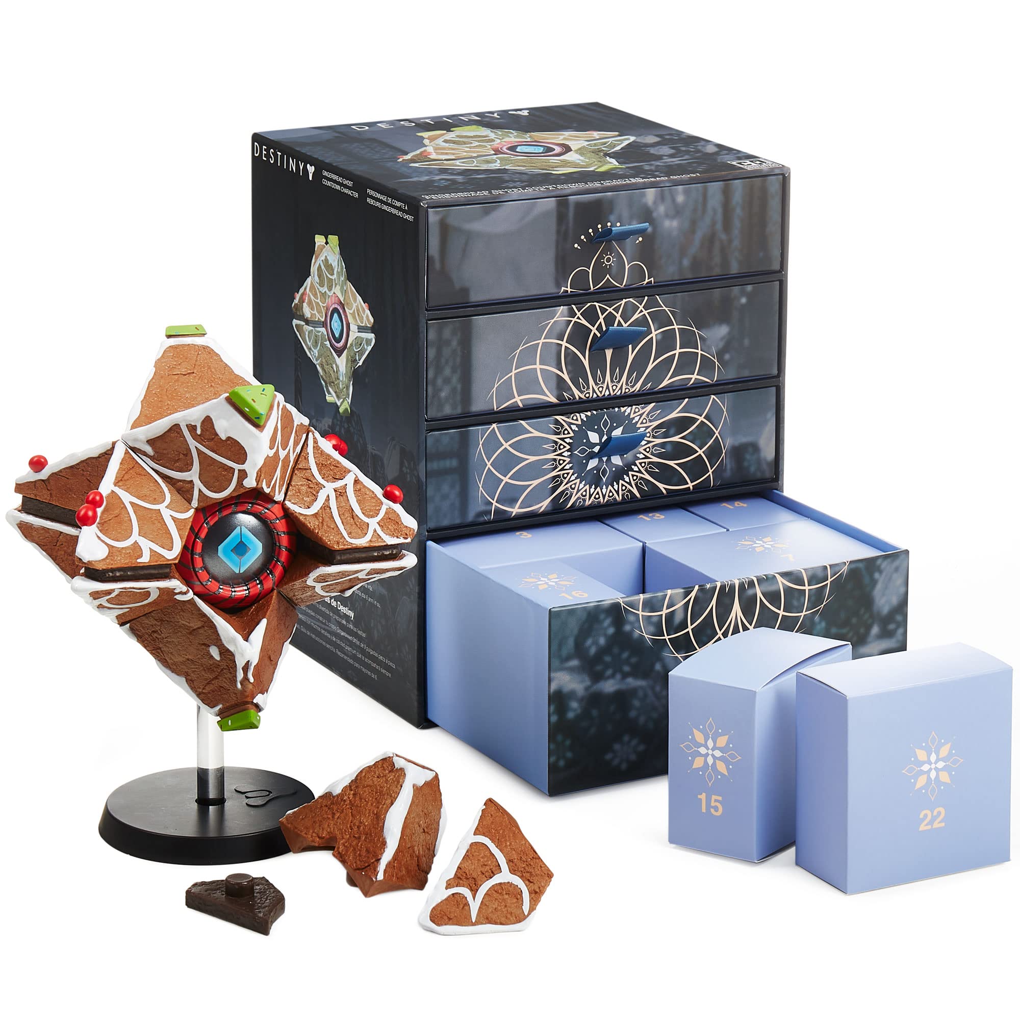 CC Countdown Characters front view of Ghost shell showing accurate confectionary details and display appeal