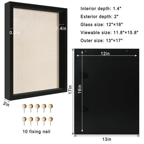 ccdcc size comparison with hand showing compact 12x16 scale and easy hanging benefit