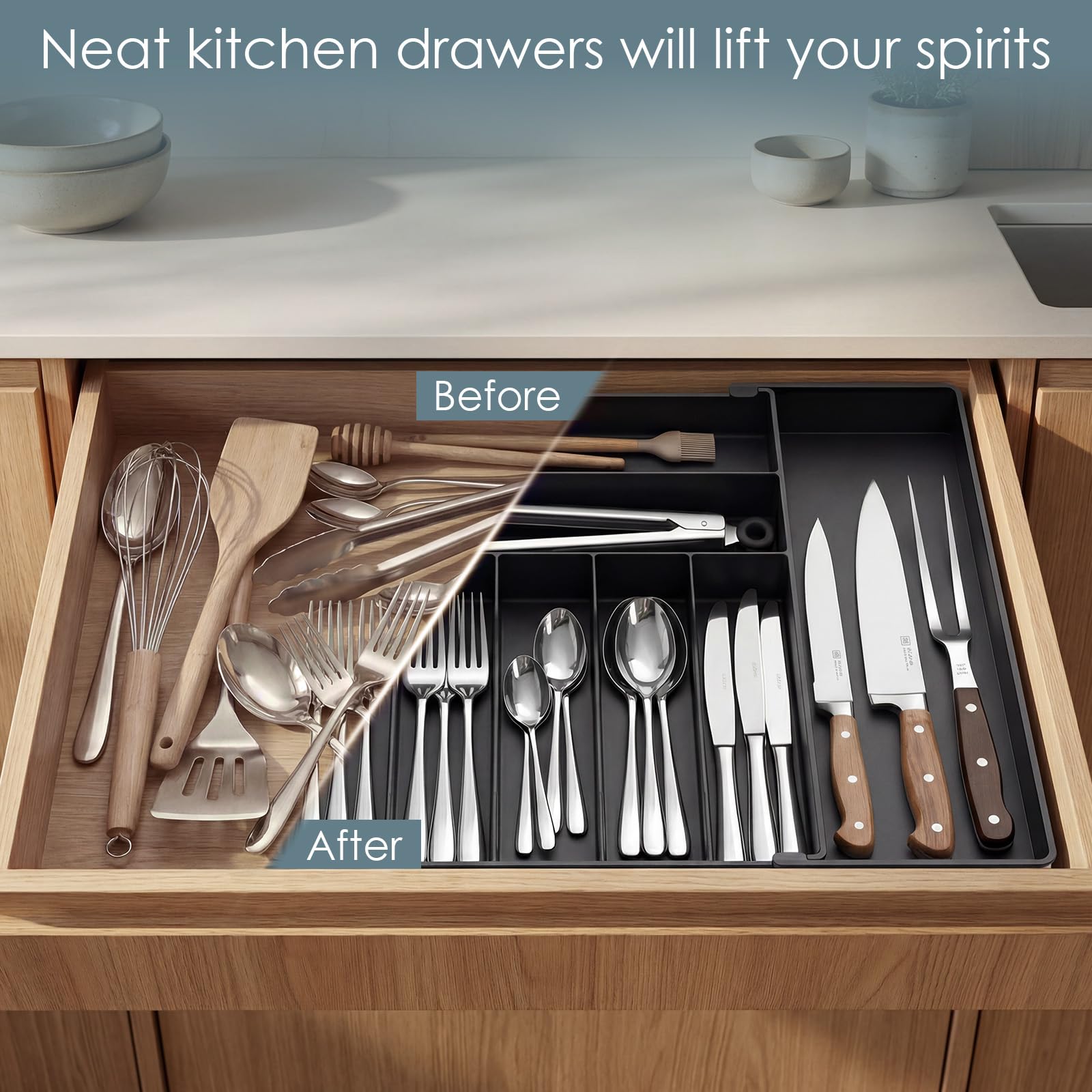 CCWOFF expanded in drawer shows adjustable fit for different sizes
