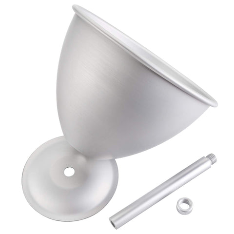 Cedilis side profile of 6-inch pan demonstrating depth for tall skirt cakes