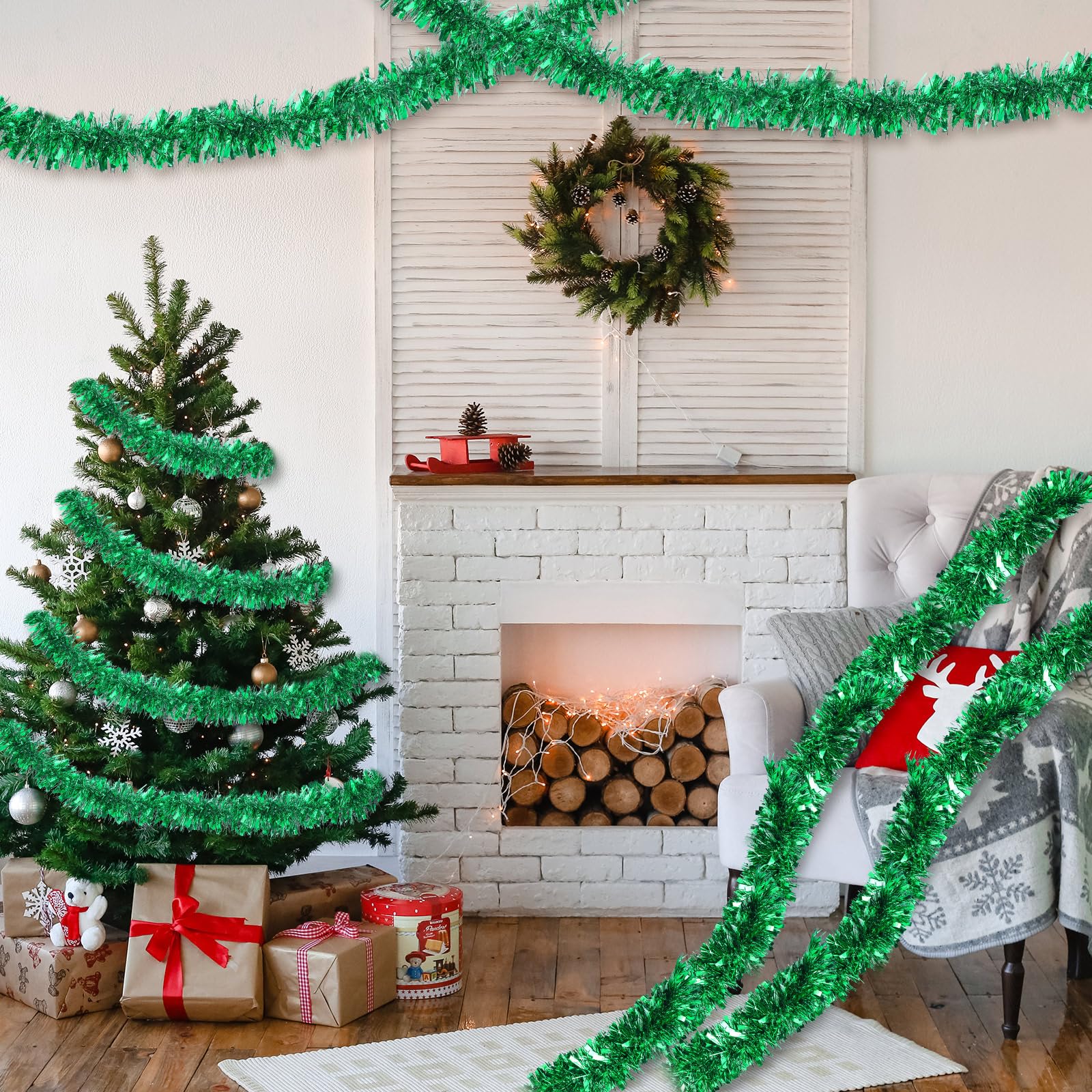 Ceenna cut lengths arranged on table for versatile decoration benefit