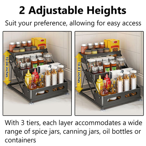 Ceetug shelf detail with spice jars showing stepped visibility and grab ease