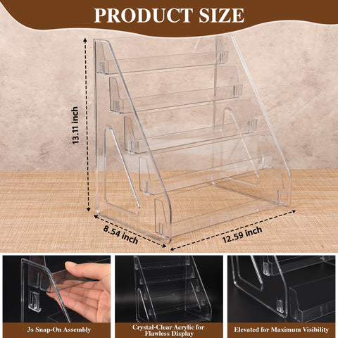 CELSOL angled side profile demonstrating tiered display benefit