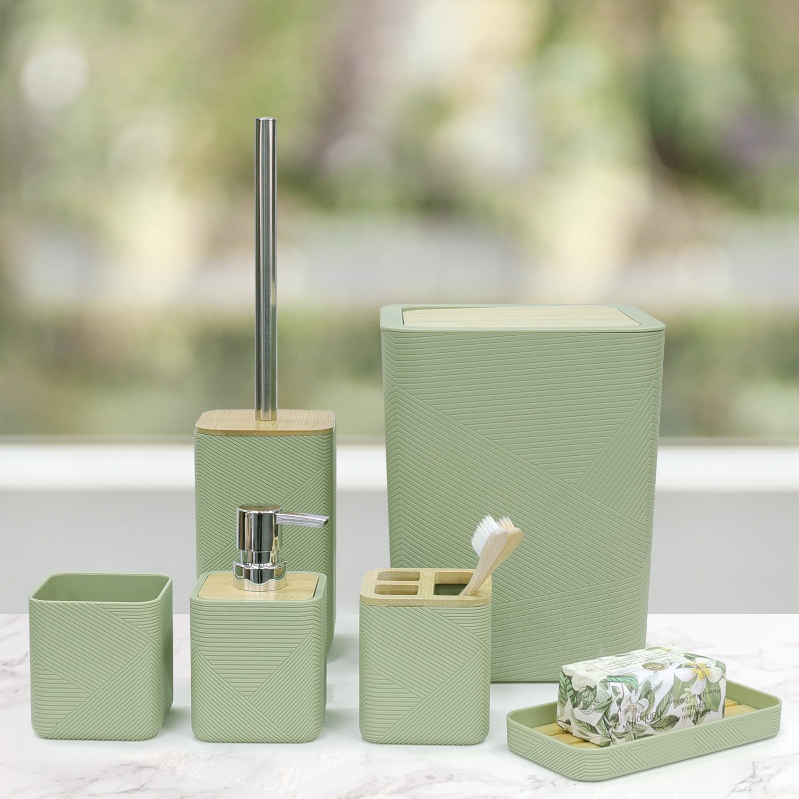 CERBIOR Q-tip jar open for refill showing secure storage and easy access