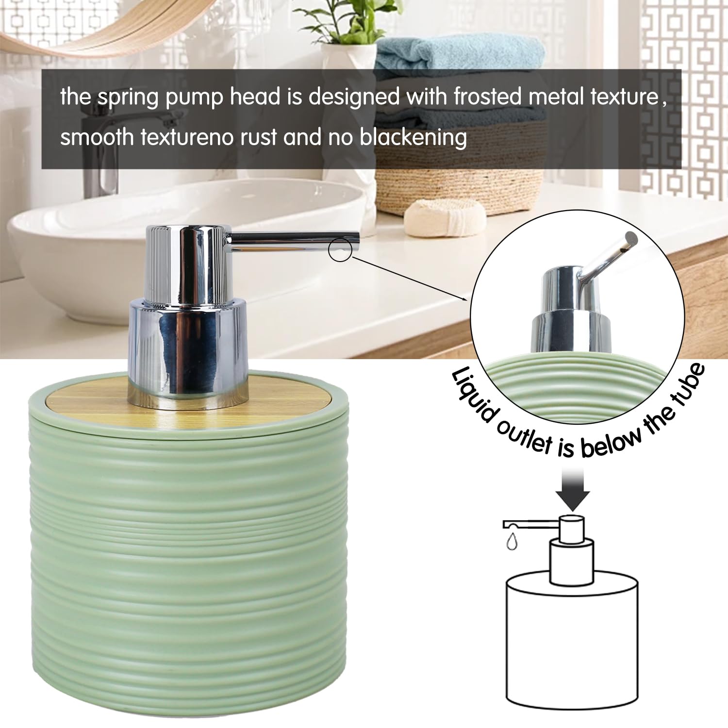 CERBIOR toothbrush holder and cup detail showing three-hole organization for convenience