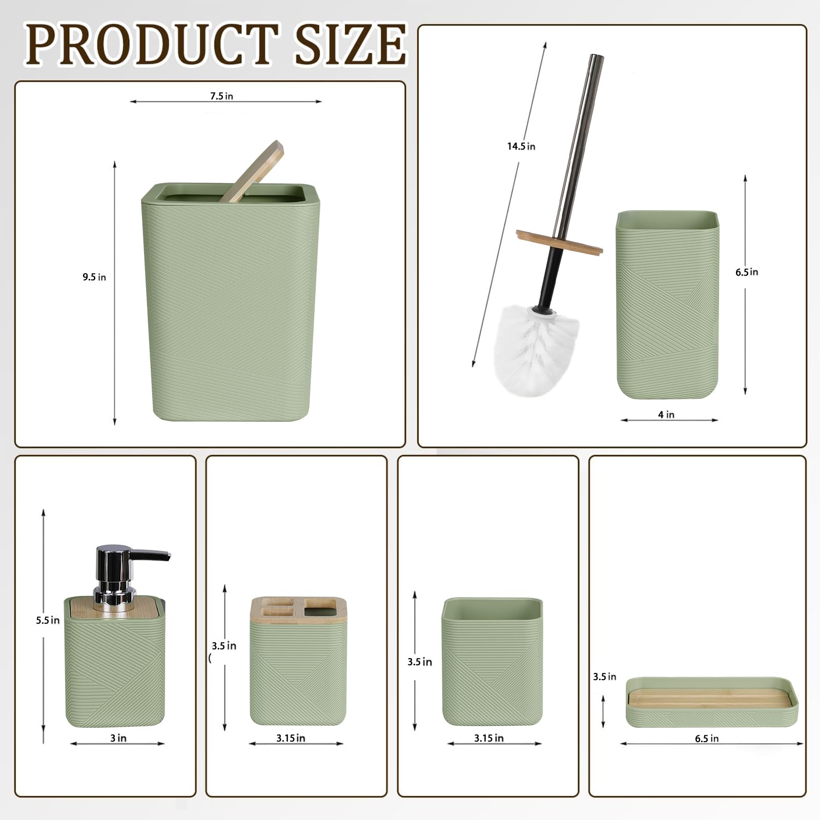 CERBIOR toothbrush holder and cup top view showing organized storage for brushes
