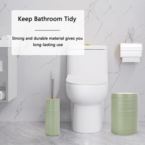 CERBIOR small trash can beside sink showing compact size and discreet waste solution