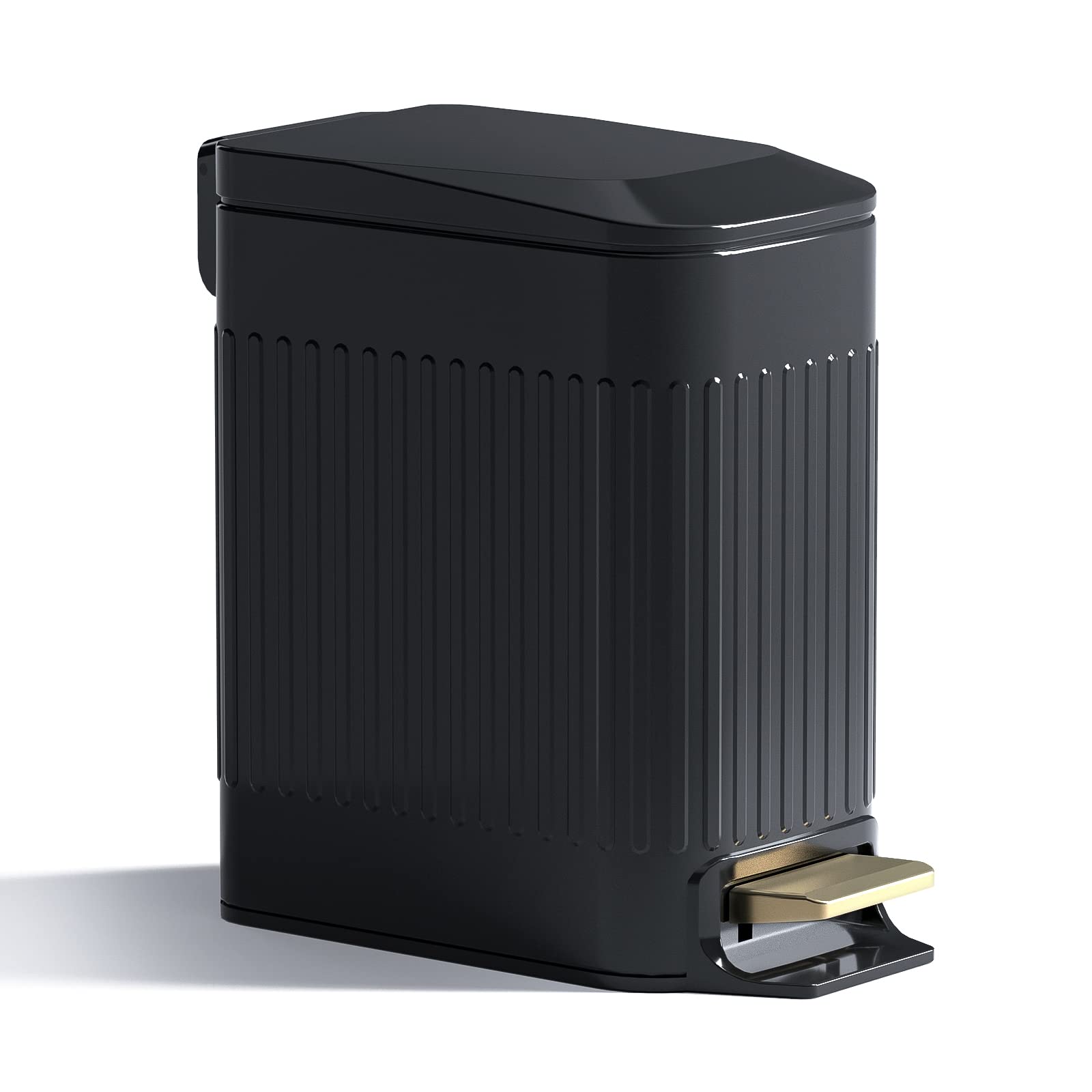 CEROELDA front view showing compact black bin and tidy look