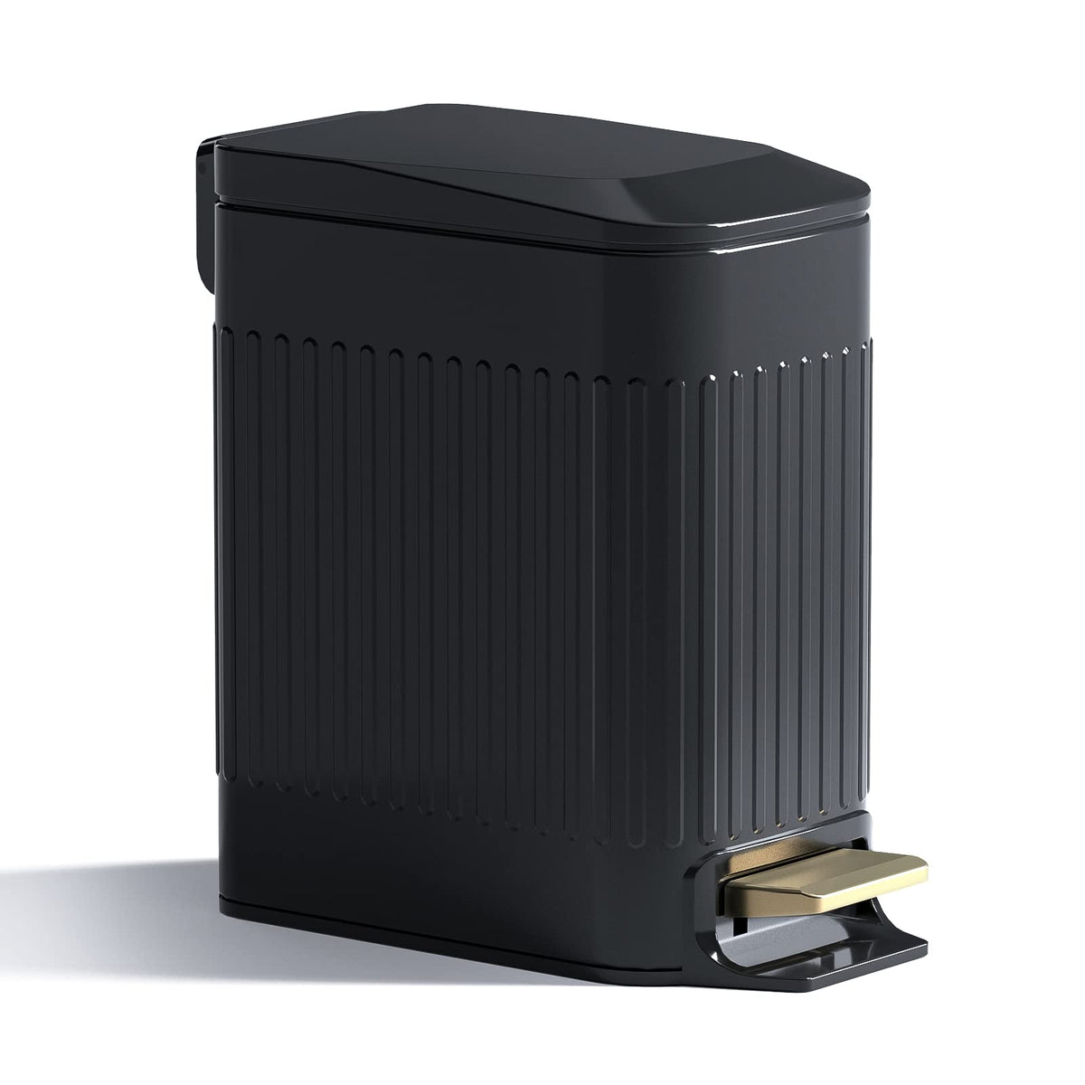 CEROELDA front view showing compact black bin and tidy look