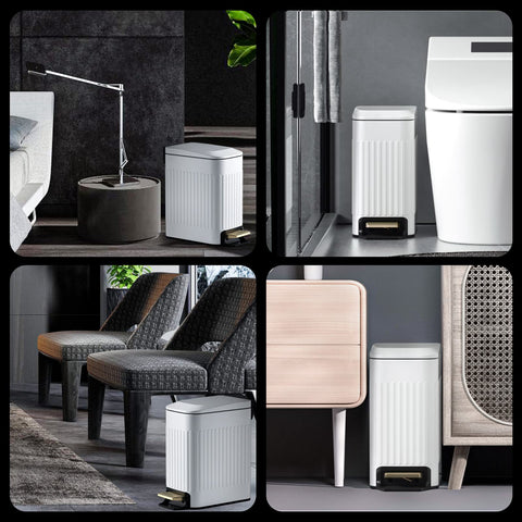 CEROELDA in a small bathroom setting showing quiet soft-close lid and tidy look