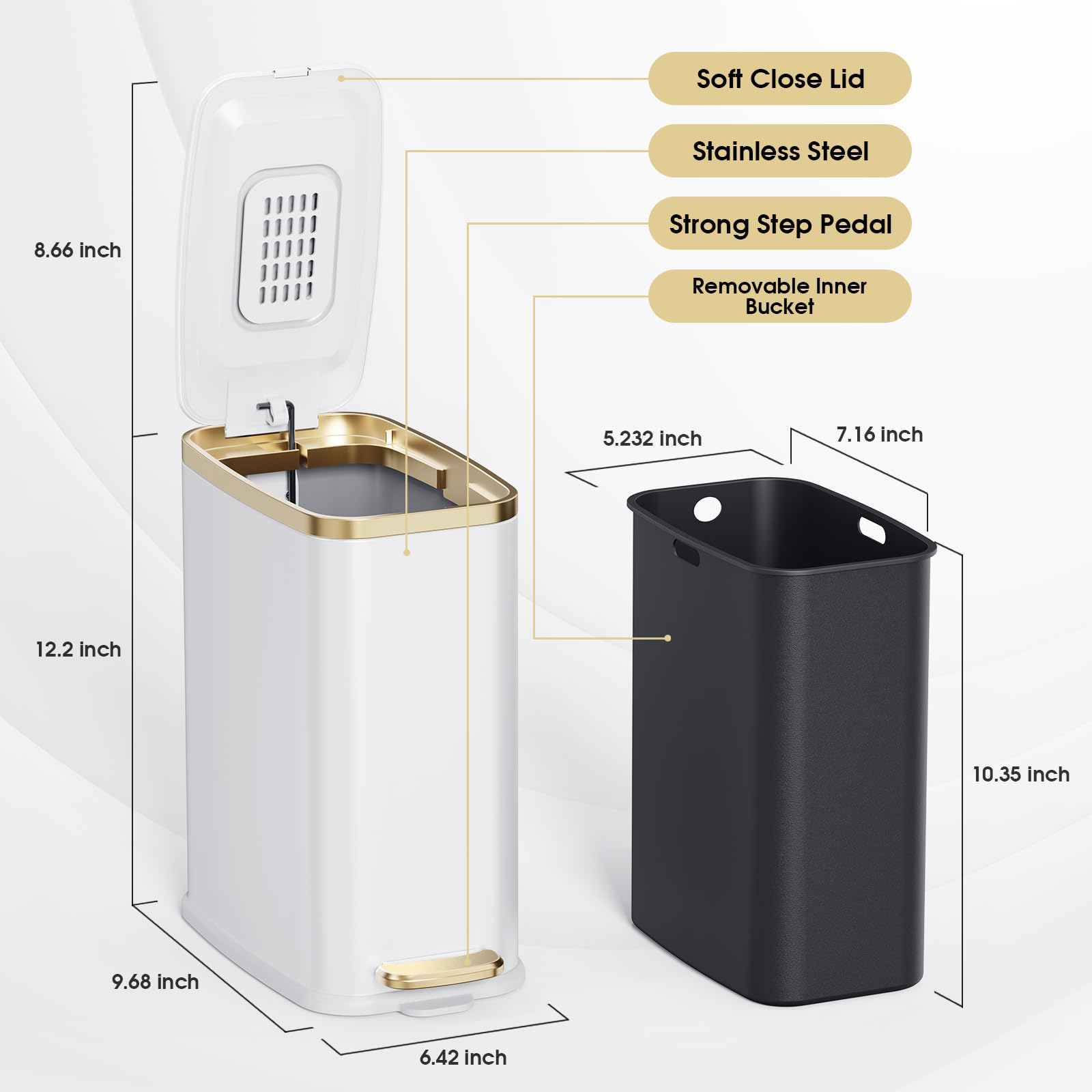 CEROELDA odor filter detail demonstrating odor reduction benefit