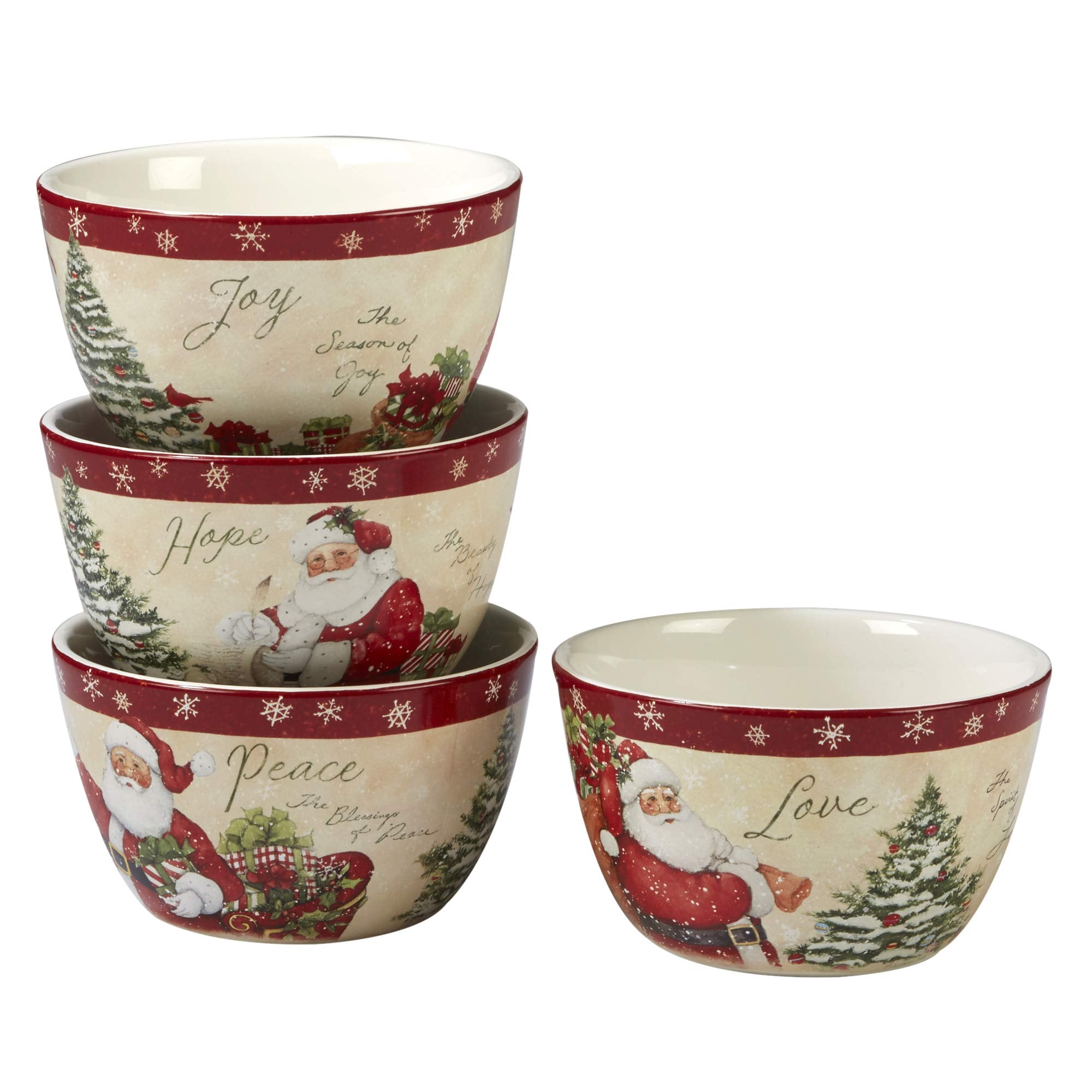 Certified International bowls with soup and dessert showing versatile serving benefits