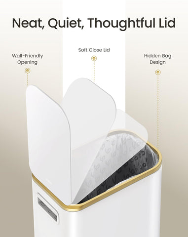 Cesun side profile highlighting slim shape, fits narrow spaces easily