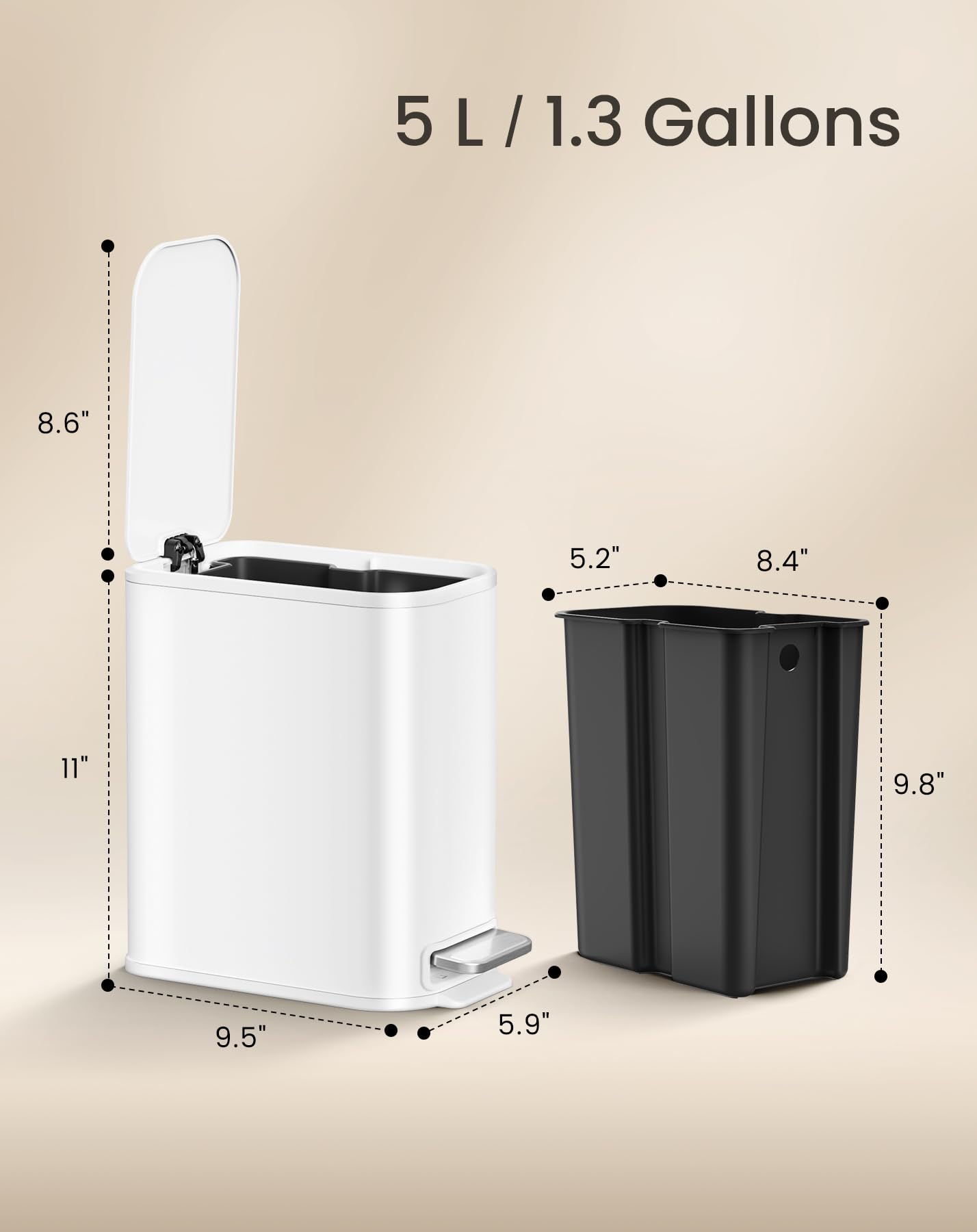 Cesun rear handle illustrating easy carrying and repositioning