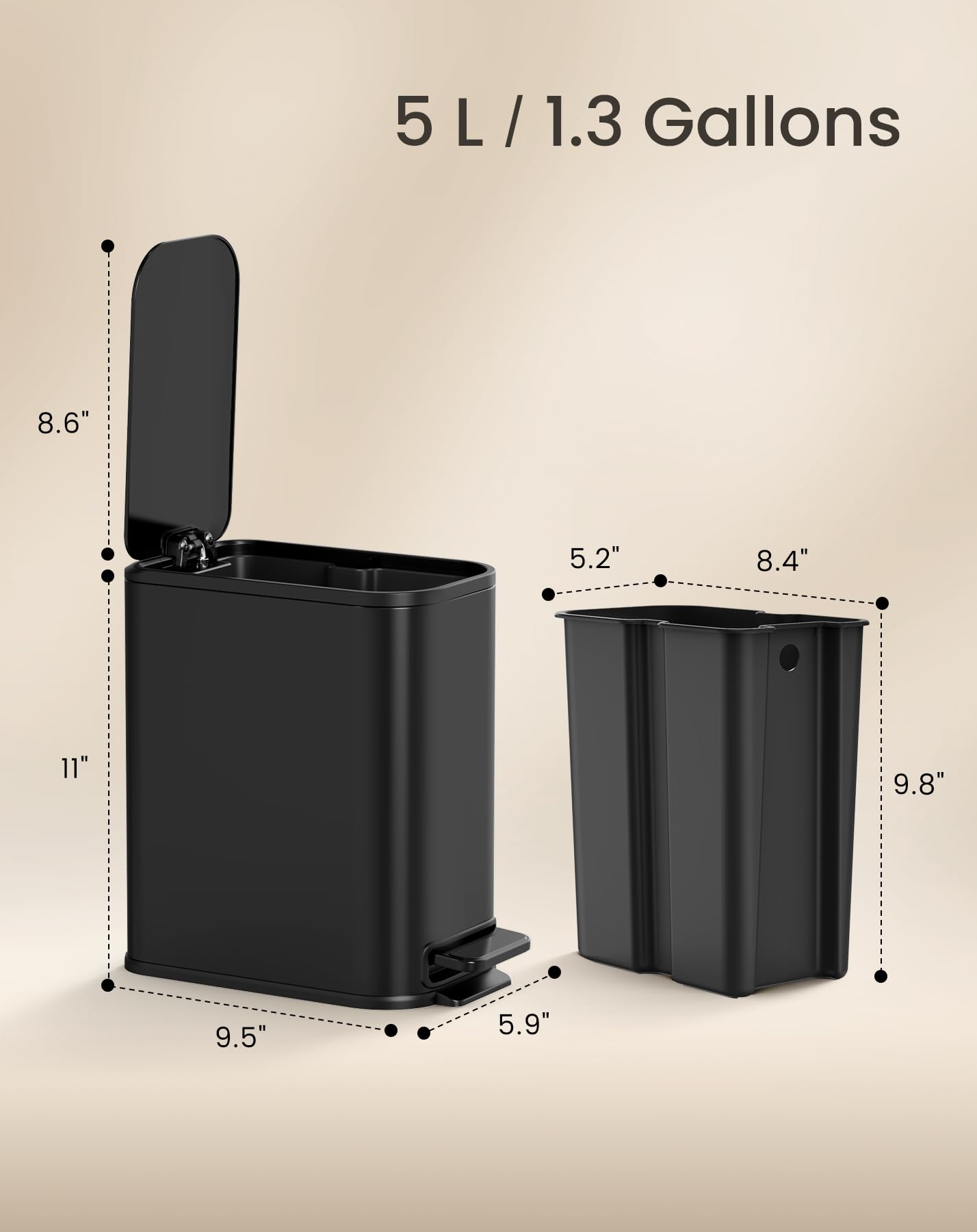 Cesun rear carry handle and base for easy moving and maintenance
