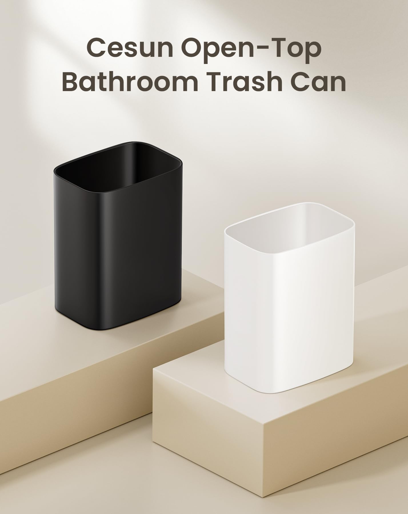 Cesun beside an office desk showing neat waste solution for workspaces