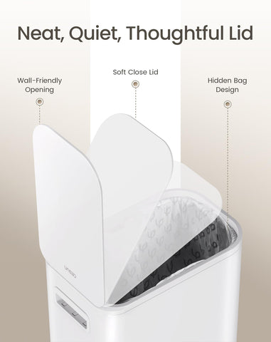 Cesun removable inner bucket for easy emptying and rinsing