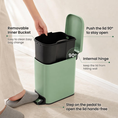 Cesun sage placed next to toilet showing narrow profile saves space