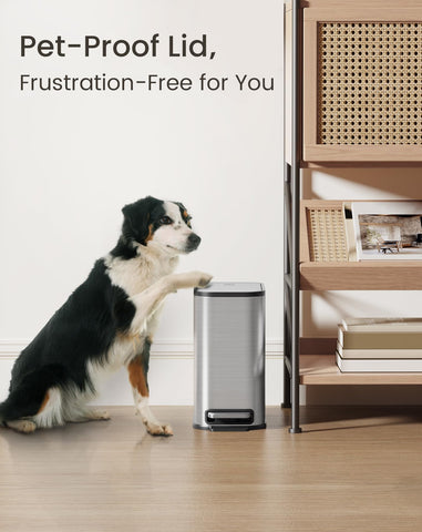 Cesun beside toilet for size comparison illustrating compact fit in small spaces