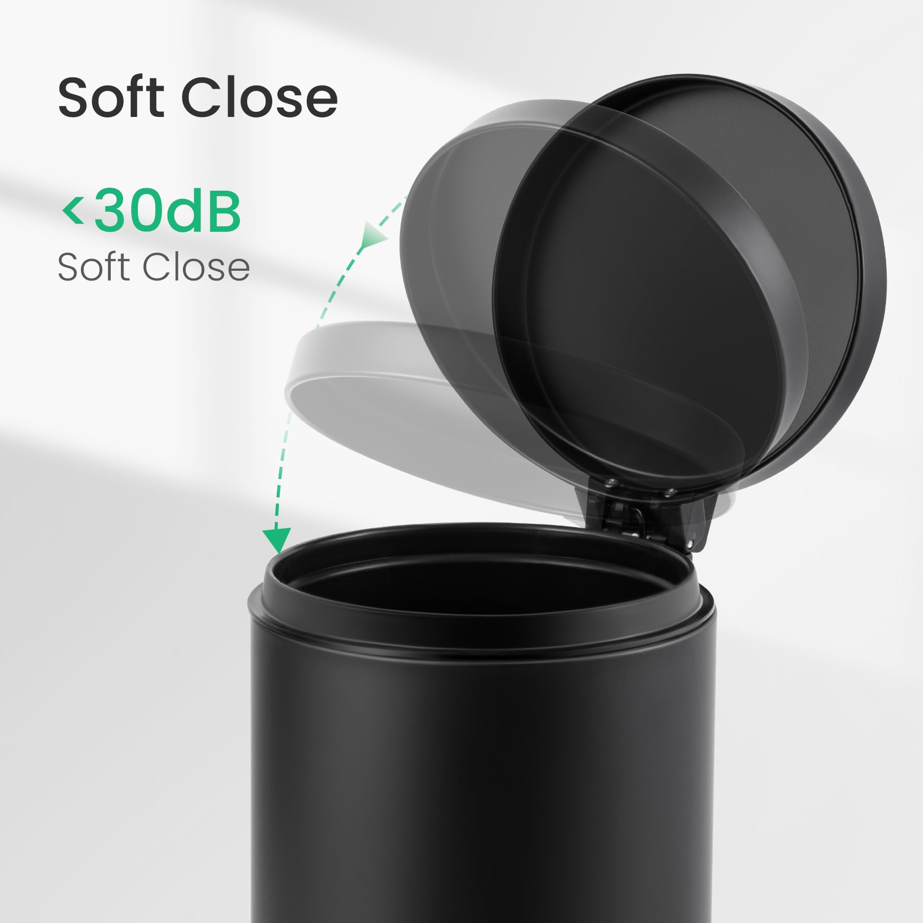 Cesun size comparison with toilet showing compact footprint for small spaces
