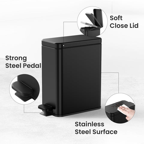 Cesun pedal close-up showing stainless-steel tread for durable, comfortable stepping