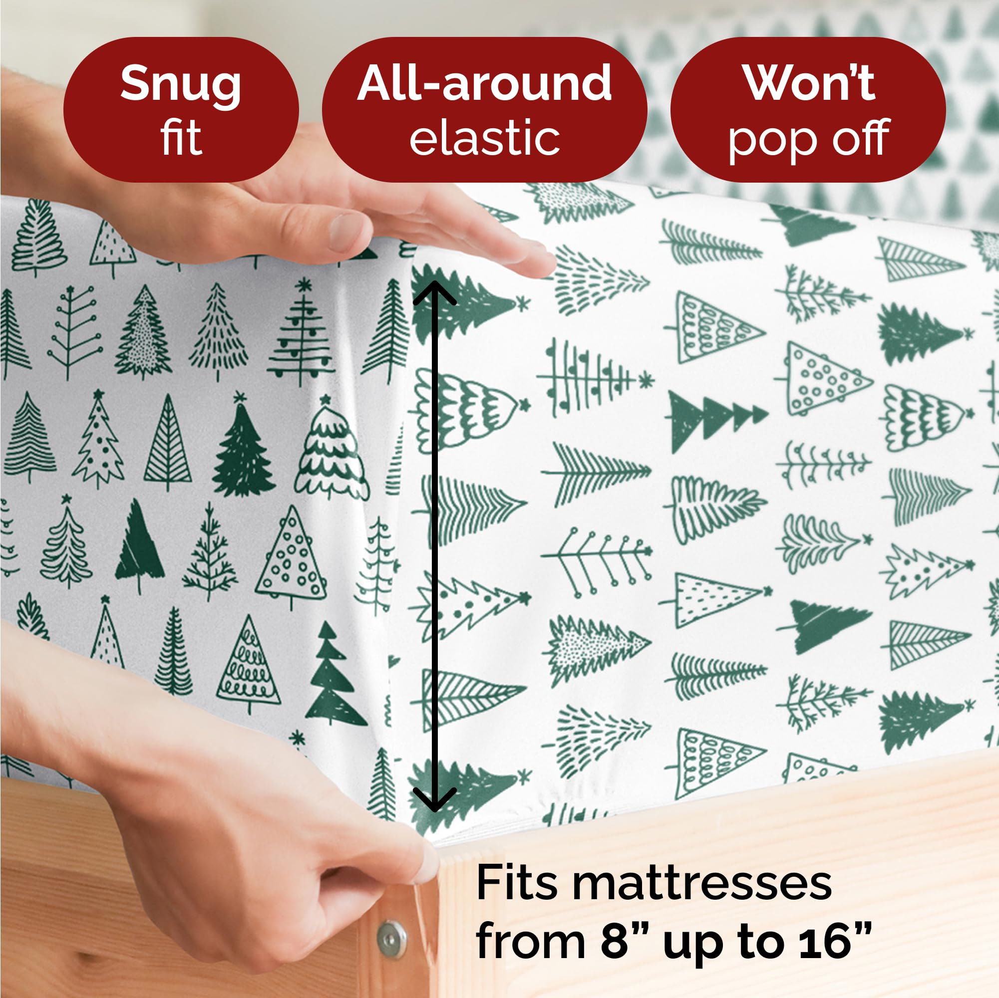 CGK Unlimited flat sheet spread across full bed demonstrating full-size coverage benefit