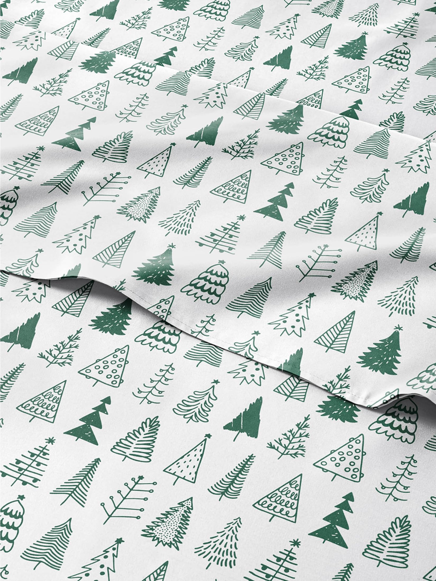 CGK Unlimited front packaging view showing full holiday sheet set and festive design benefit