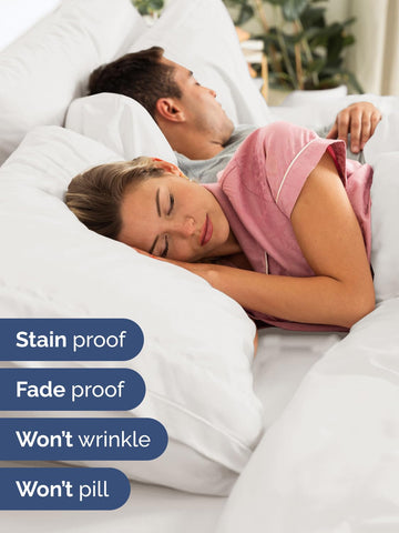 CGK Unlimited fabric close-up texture of double-brushed microfiber for soft breathable comfort